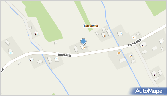 Tarnawka, Tarnawka, 12, mapa Tarnawka