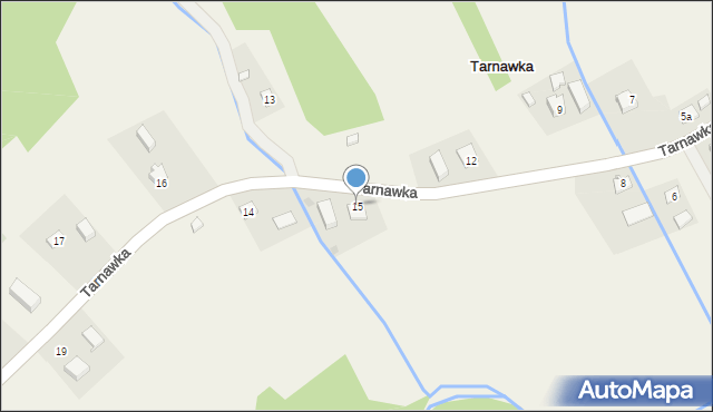 Tarnawka, Tarnawka, 15, mapa Tarnawka