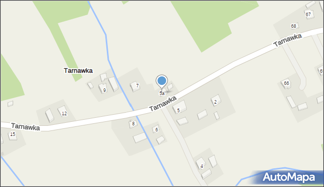 Tarnawka, Tarnawka, 5a, mapa Tarnawka