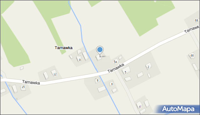 Tarnawka, Tarnawka, 7, mapa Tarnawka