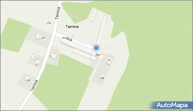 Tarnica, Tarnica, 15A, mapa Tarnica