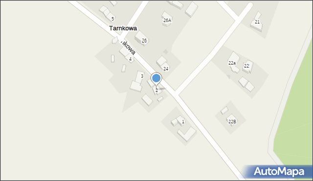 Tarnkowa, Tarnkowa, 2, mapa Tarnkowa