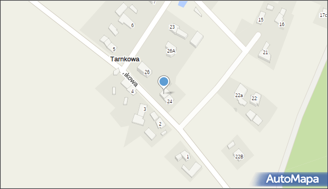 Tarnkowa, Tarnkowa, 25, mapa Tarnkowa