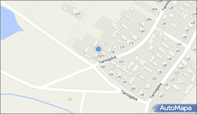 Tarnogóra, Tarnogóra, 172, mapa Tarnogóra