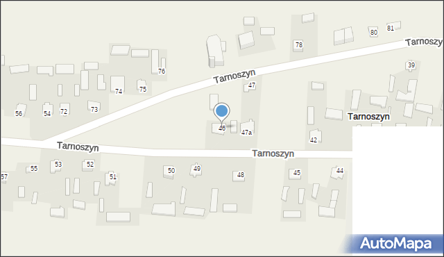 Tarnoszyn, Tarnoszyn, 46, mapa Tarnoszyn