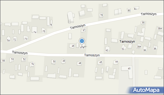 Tarnoszyn, Tarnoszyn, 47a, mapa Tarnoszyn