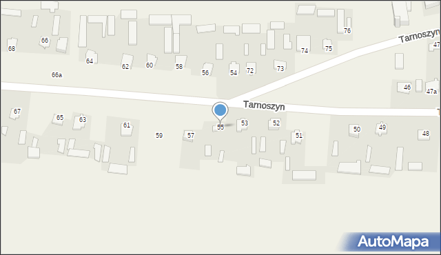 Tarnoszyn, Tarnoszyn, 55, mapa Tarnoszyn