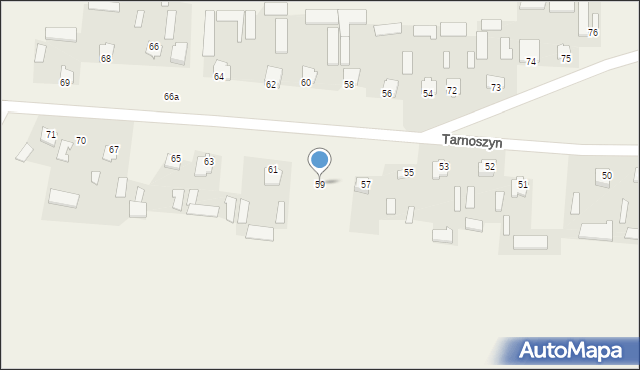 Tarnoszyn, Tarnoszyn, 59, mapa Tarnoszyn