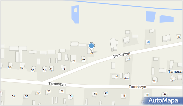 Tarnoszyn, Tarnoszyn, 76, mapa Tarnoszyn