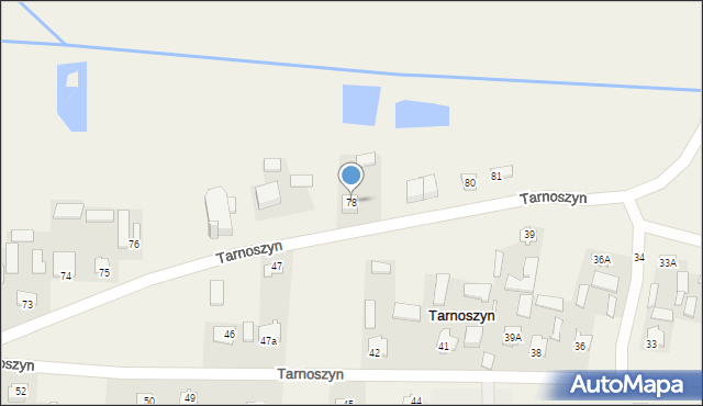 Tarnoszyn, Tarnoszyn, 78, mapa Tarnoszyn