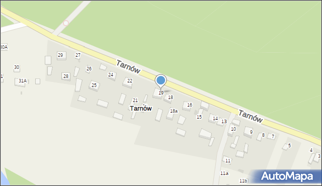 Tarnów, Tarnów, 19, mapa Tarnów