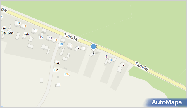 Tarnów, Tarnów, 5, mapa Tarnów