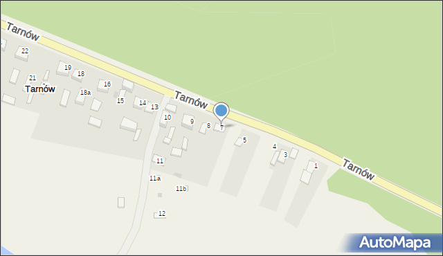 Tarnów, Tarnów, 7, mapa Tarnów