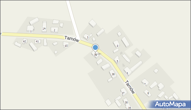 Tarnów, Tarnów, 39, mapa Tarnów