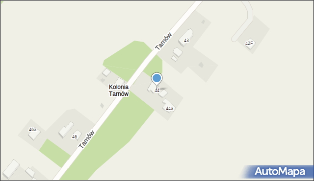 Tarnów, Tarnów, 44, mapa Tarnów