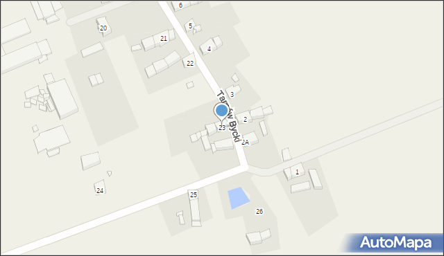 Tarnów Bycki, Tarnów Bycki, 23, mapa Tarnów Bycki