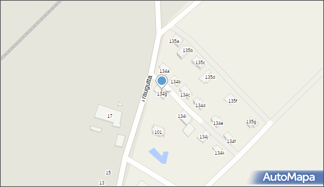 Tarnów Grodkowski, Tarnów Grodkowski, 134g, mapa Tarnów Grodkowski