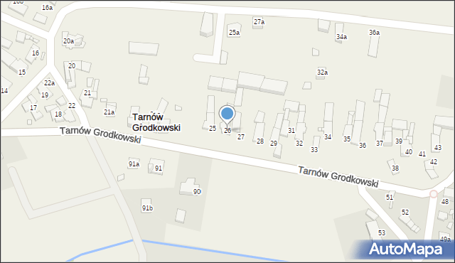 Tarnów Grodkowski, Tarnów Grodkowski, 26, mapa Tarnów Grodkowski