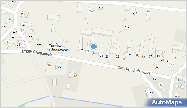 Tarnów Grodkowski, Tarnów Grodkowski, 27, mapa Tarnów Grodkowski