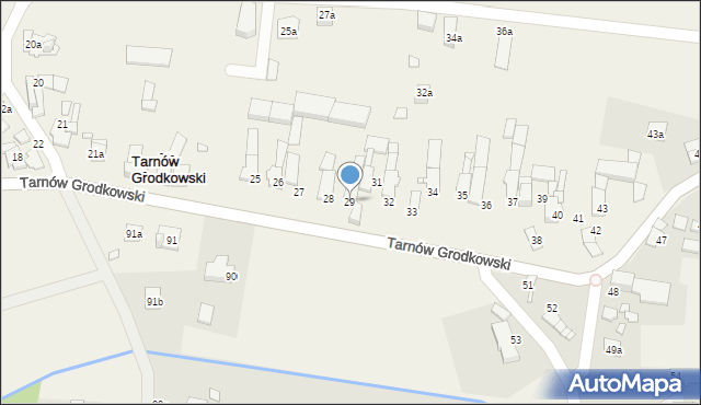 Tarnów Grodkowski, Tarnów Grodkowski, 29, mapa Tarnów Grodkowski