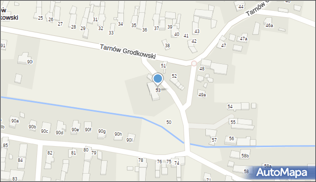 Tarnów Grodkowski, Tarnów Grodkowski, 53, mapa Tarnów Grodkowski