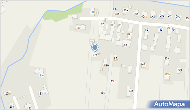 Tarnów Grodkowski, Tarnów Grodkowski, 87b, mapa Tarnów Grodkowski