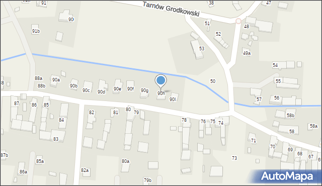 Tarnów Grodkowski, Tarnów Grodkowski, 90h, mapa Tarnów Grodkowski