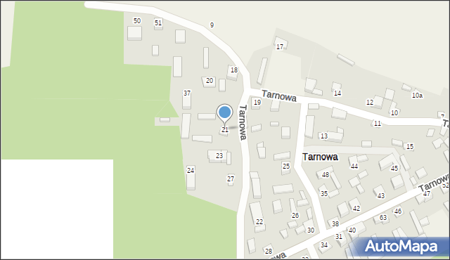 Tarnowa, Tarnowa, 21, mapa Tarnowa