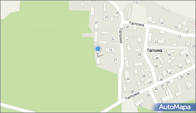 Tarnowa, Tarnowa, 24, mapa Tarnowa