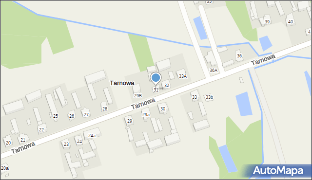 Tarnowa, Tarnowa, 31, mapa Tarnowa