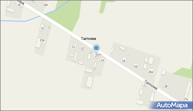 Tarnowa, Tarnowa, 23, mapa Tarnowa