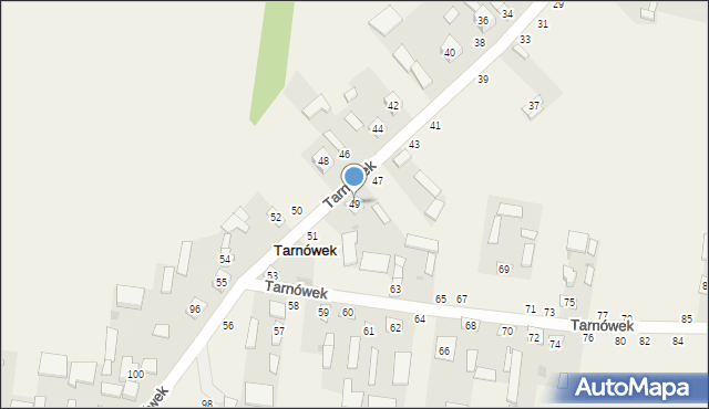 Tarnówek, Tarnówek, 49, mapa Tarnówek