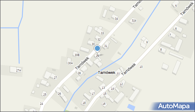 Tarnówek, Tarnówek, 29, mapa Tarnówek