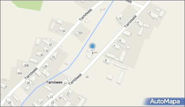 Tarnówek, Tarnówek, 9, mapa Tarnówek