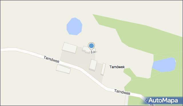 Tarnówek, Tarnówek, 5, mapa Tarnówek