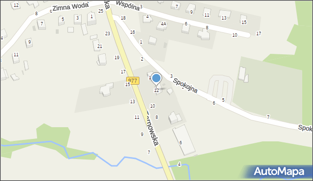 Tarnowiec, Tarnowska, 12, mapa Tarnowiec