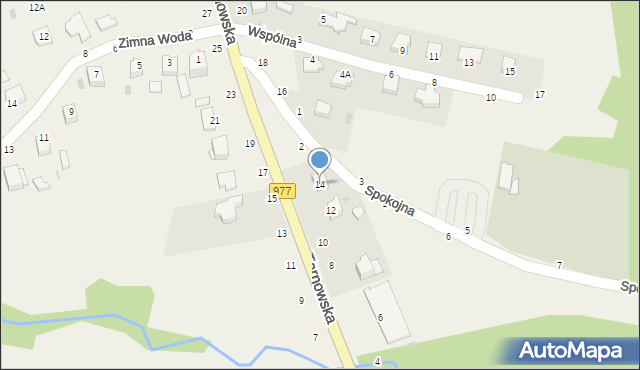 Tarnowiec, Tarnowska, 14, mapa Tarnowiec