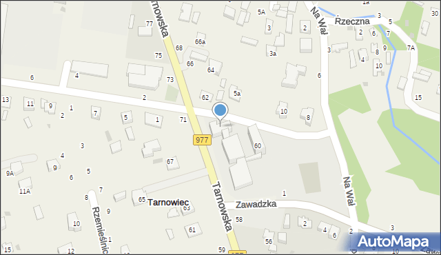 Tarnowiec, Tarnowska, 60, mapa Tarnowiec