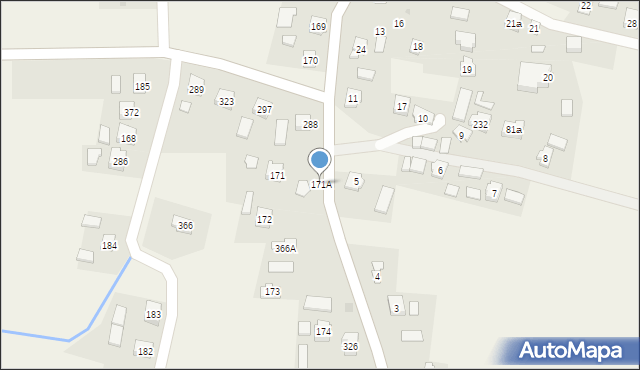 Tarnowiec, Tarnowiec, 171A, mapa Tarnowiec