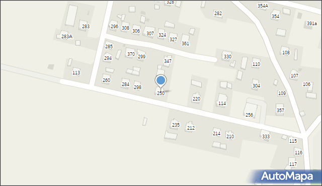 Tarnowiec, Tarnowiec, 250, mapa Tarnowiec
