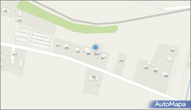 Tarnowiec, Tarnowiec, 375, mapa Tarnowiec