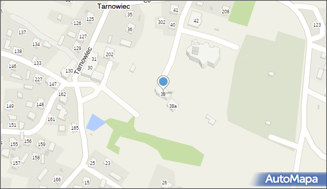 Tarnowiec, Tarnowiec, 38, mapa Tarnowiec