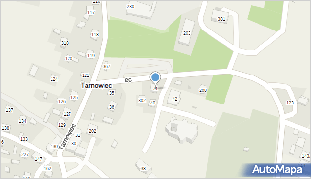 Tarnowiec, Tarnowiec, 41, mapa Tarnowiec