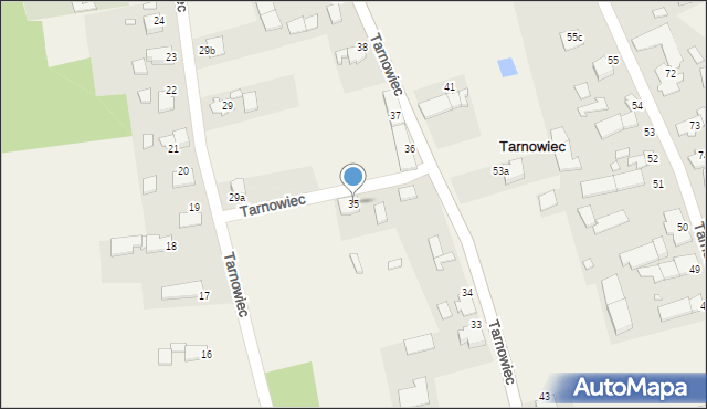 Tarnowiec, Tarnowiec, 35, mapa Tarnowiec