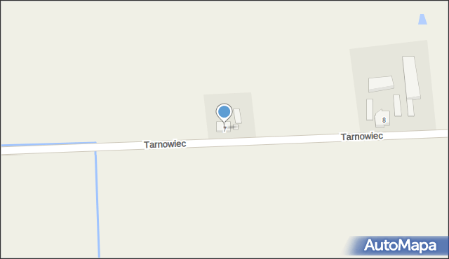 Tarnowiec, Tarnowiec, 7, mapa Tarnowiec