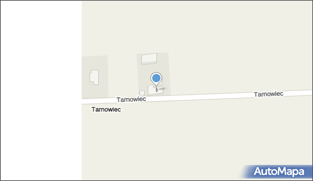 Tarnowiec, Tarnowiec, 9, mapa Tarnowiec