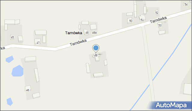 Tarnówka, Tarnówka, 49, mapa Tarnówka