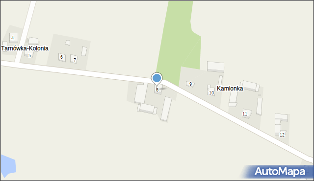 Tarnówka, Tarnówka, 8, mapa Tarnówka