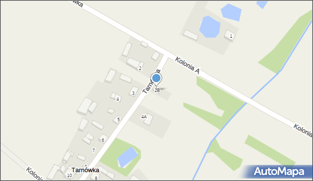 Tarnówka, Tarnówka, 2B, mapa Tarnówka