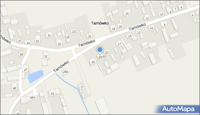 Tarnówko, Tarnówko, 24, mapa Tarnówko